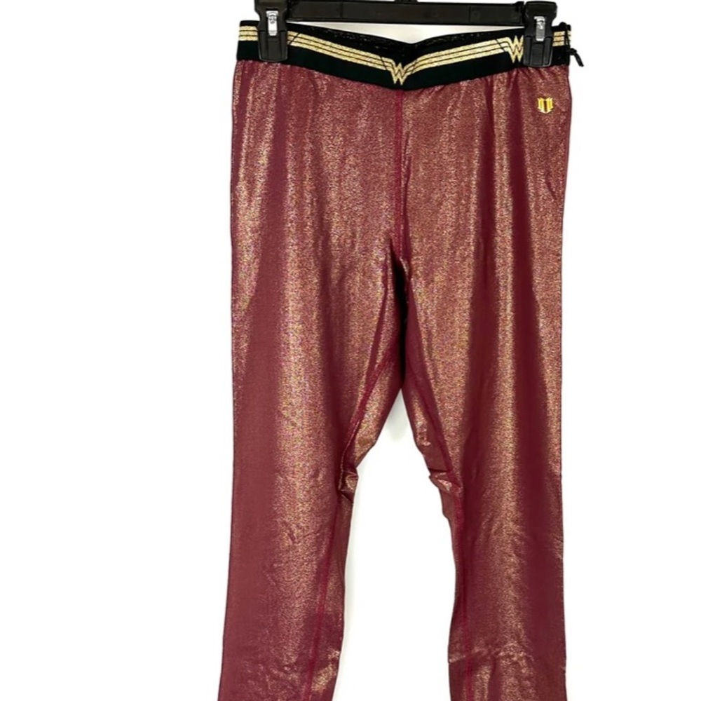 Venus Williams Wonder Woman Red Leggings Size Large - Picture 7 of 8